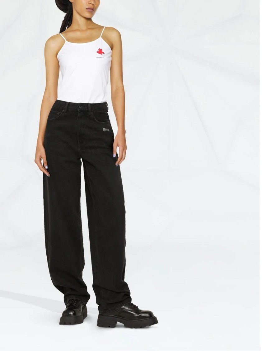 Dsquared2 Relaxed Fit White Tank Top