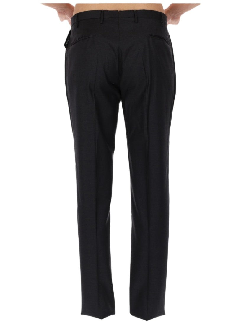 Incotex Tailored Wool Straight-Leg Formal Pants
