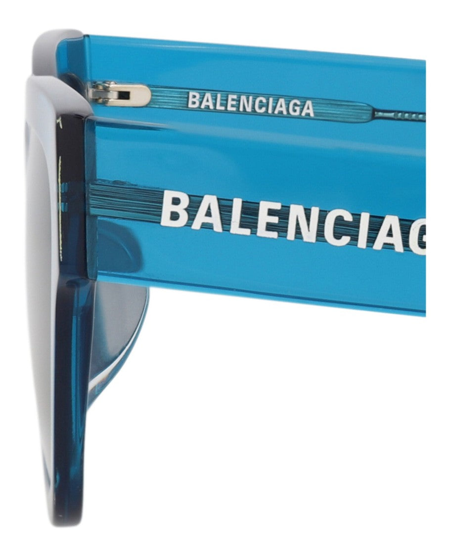 Balenciaga Square-Frame Recycled Acetate Sunglasses