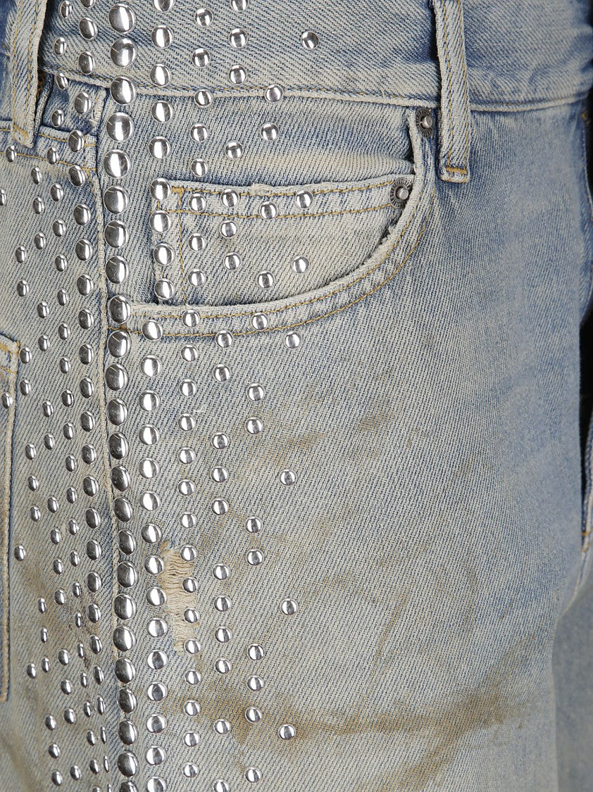 Golden Goose High-Waist Wide-Leg Five-Pocket Jeans