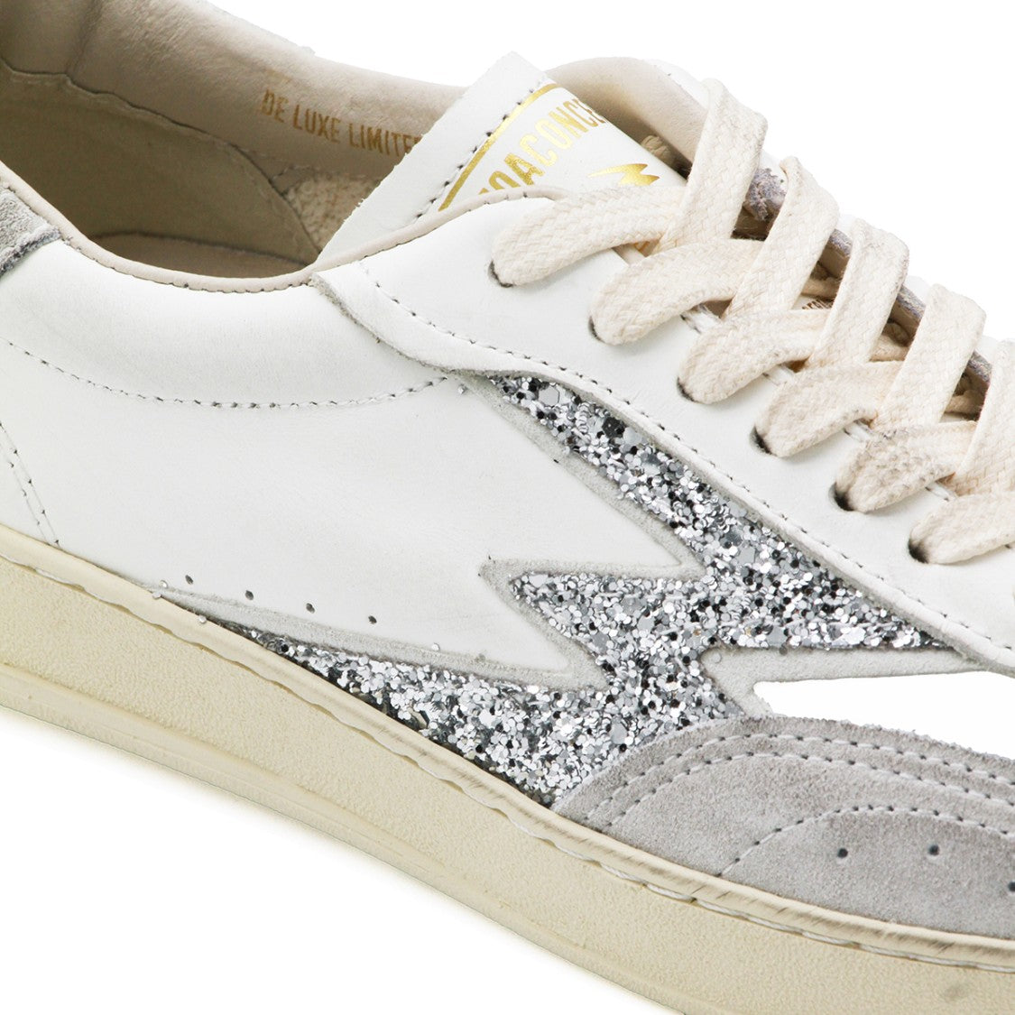 Moaconcept White Leather Club Sneakers