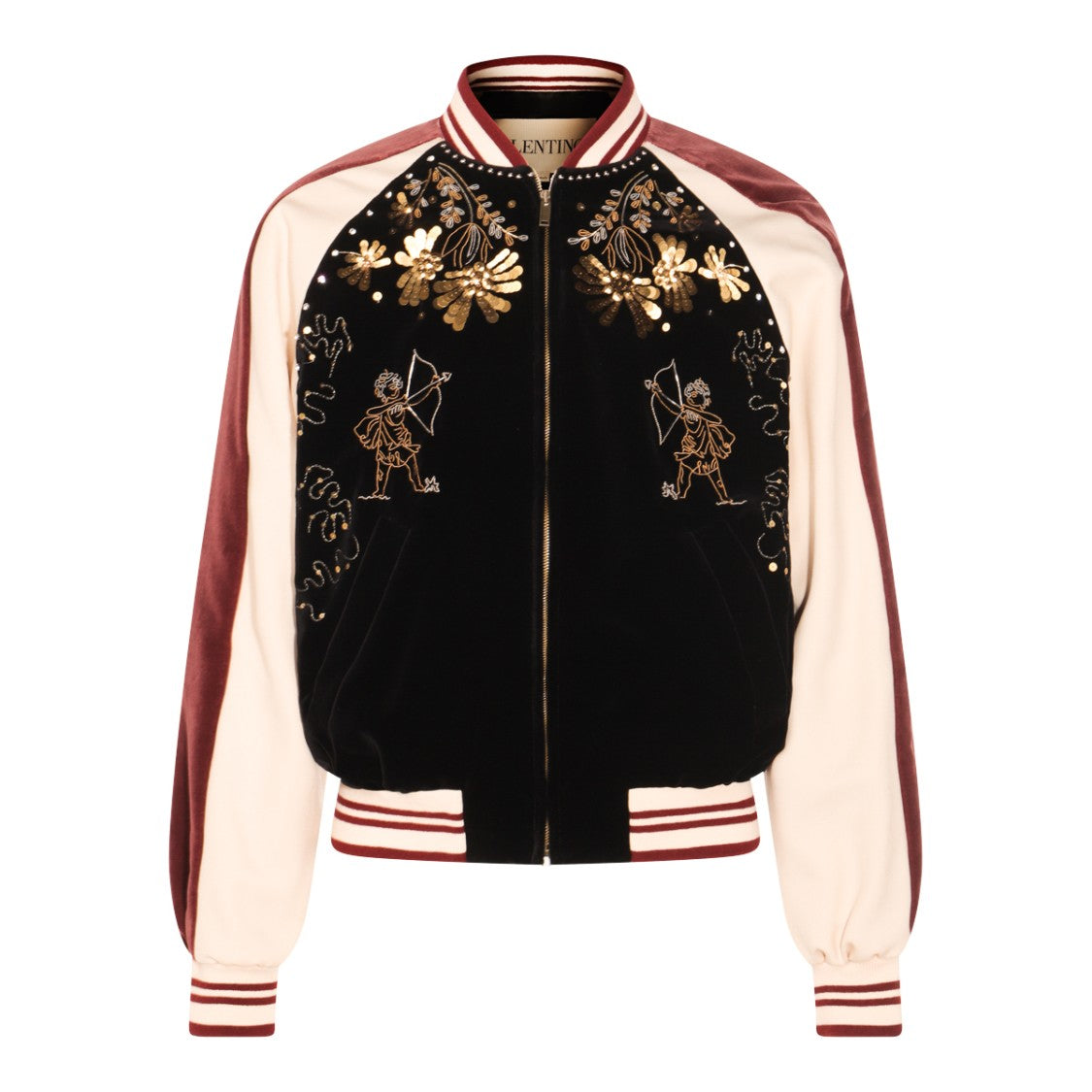 Valentino Multicolor Wool Casual Jacket
