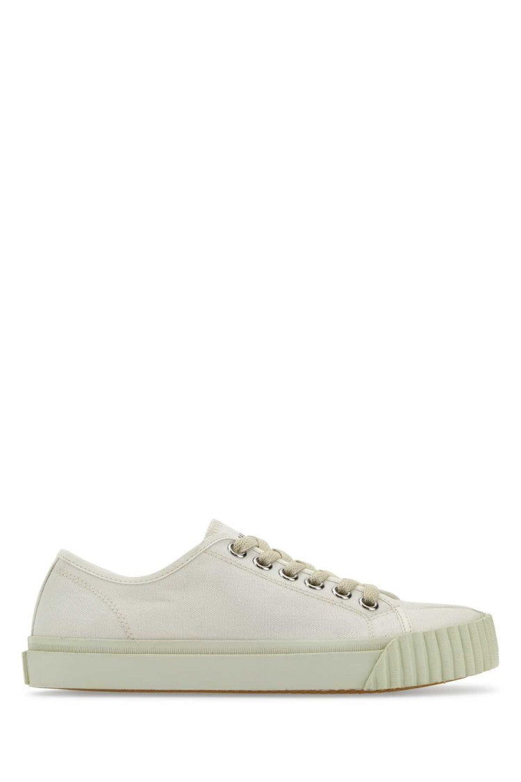 Maison Margiela White Canvas Tabi Sneakers