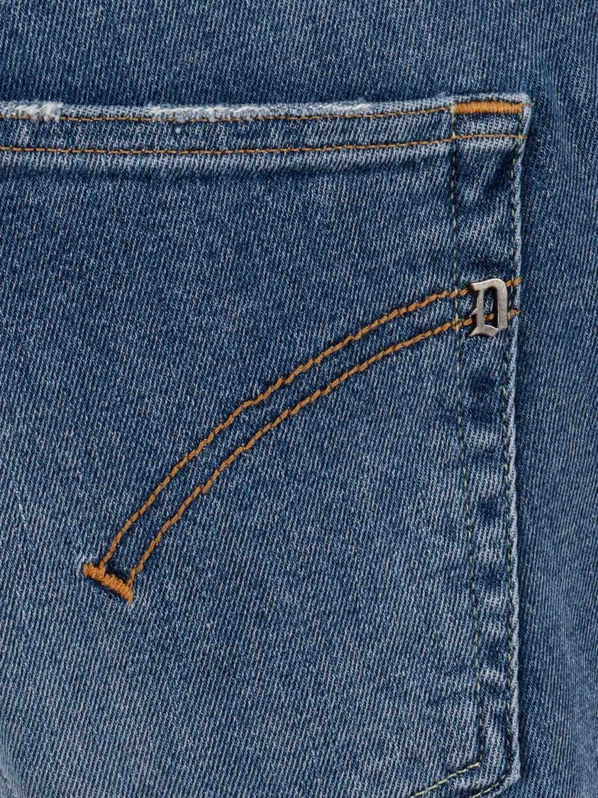 Dondup Mid Rise Brighton Tapered Jeans