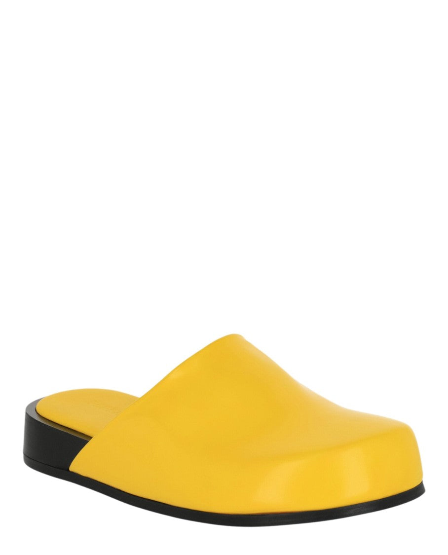 Ferragamo Felicya Leather Clogs