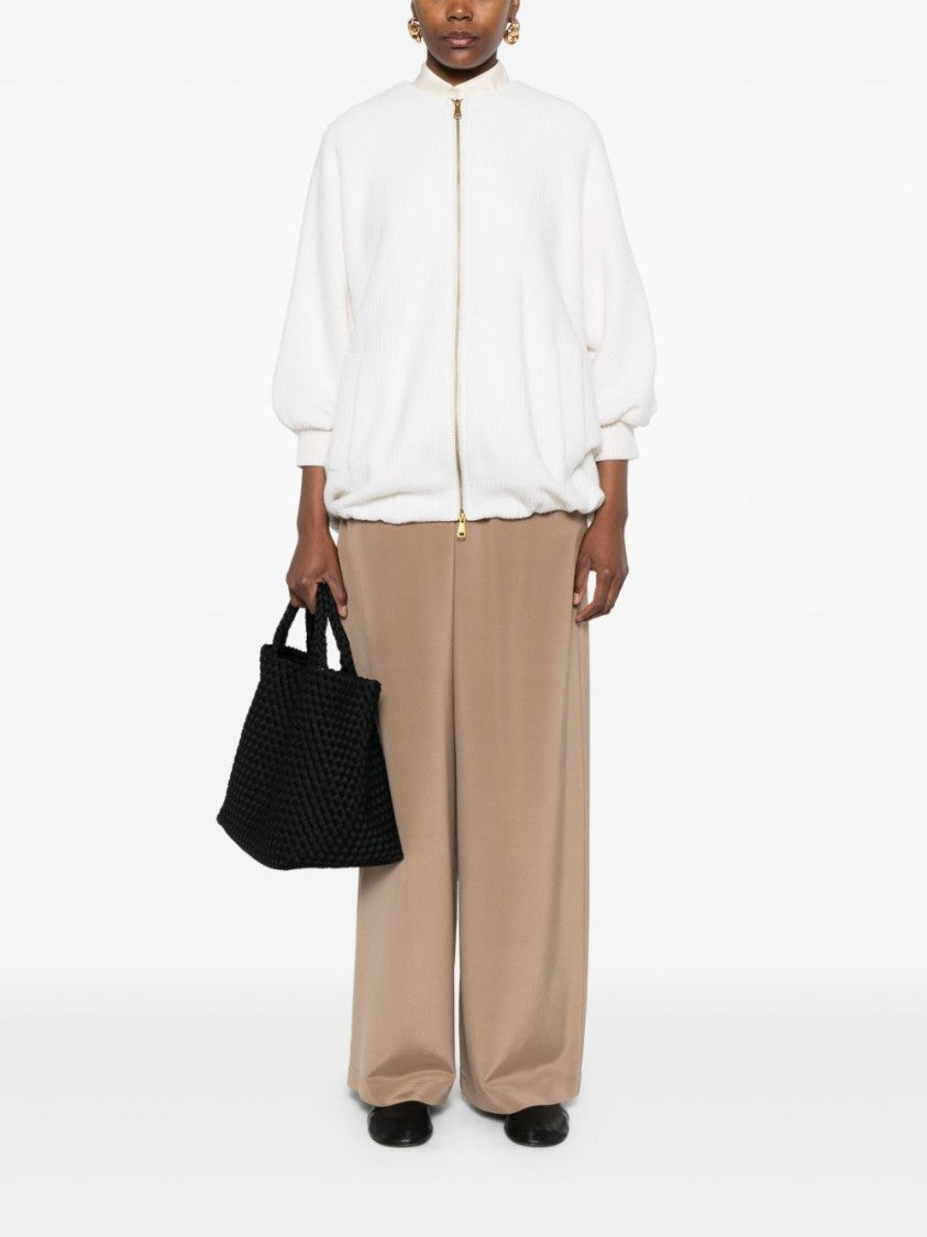 Max Mara Wide-Cut Jacket With Wide Kimono Sleeves