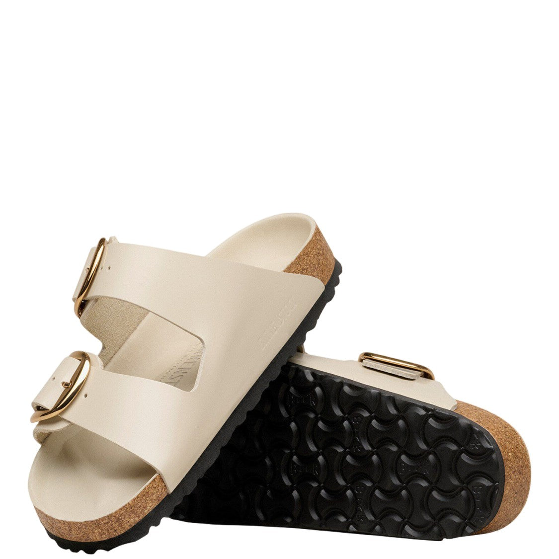 Birkenstock Leather Sandals With Adjustable Straps