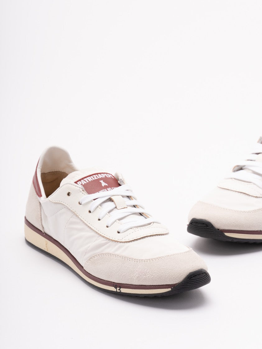 Patrizia Pepe White Goat Skin Sneakers