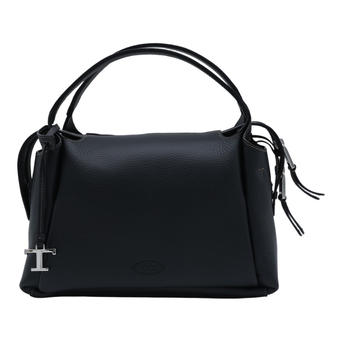 Tod's Structured Handbag With Smooth Pebbled Texture
