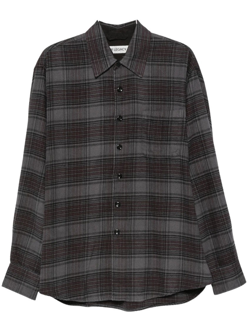 Our Legacy Above Check Flannel Shirt