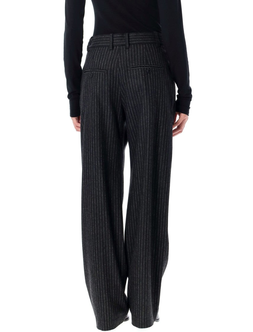 Isabel Marant Lisetta High Waisted Pinstripe Pants