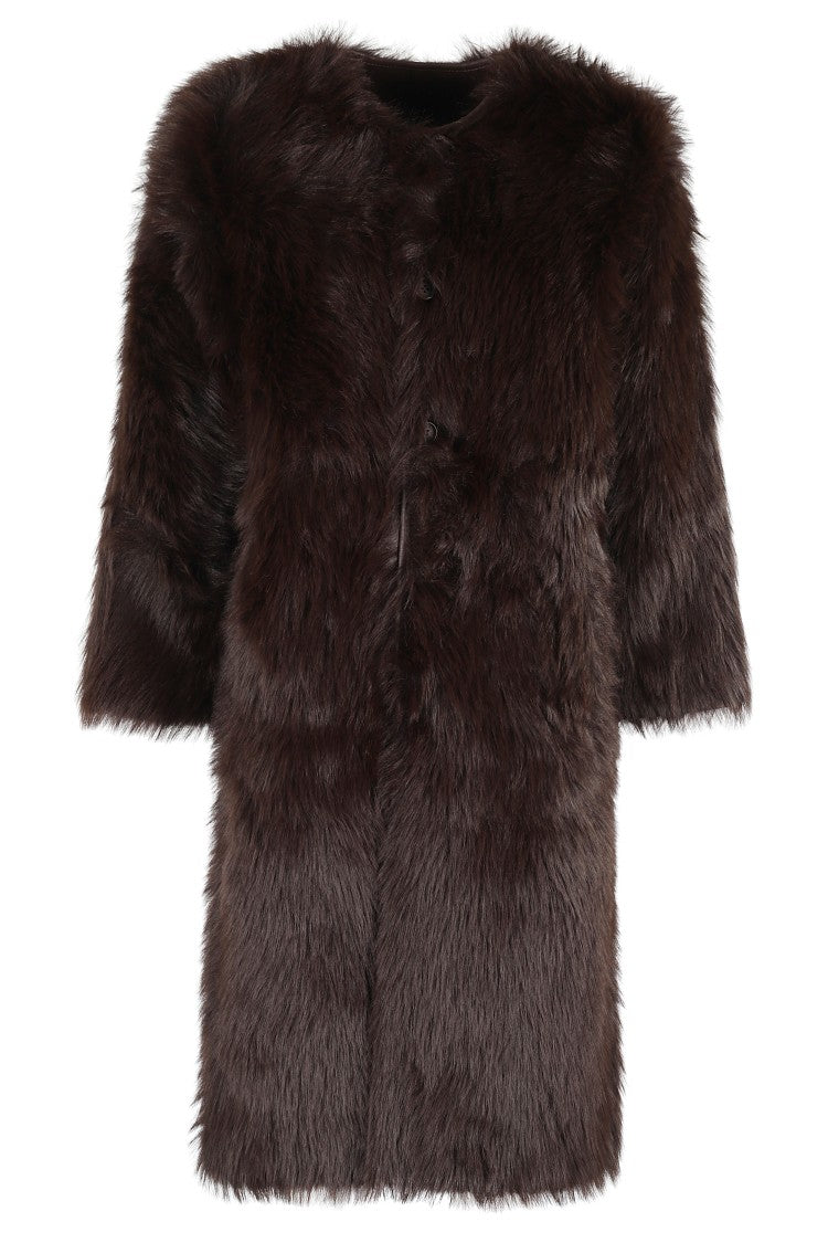 Urbancode Plush Reversible Faux Fur Coat