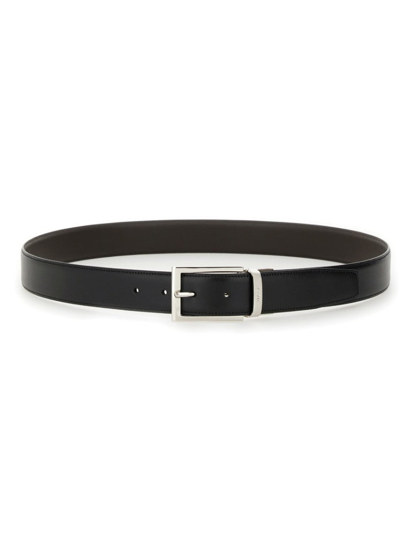 Zegna Reversible Leather Belt