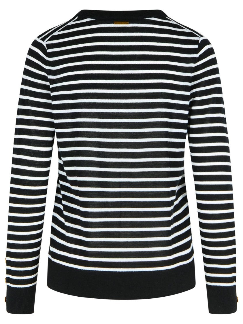 Michael Michael Kors Black Wool Sweater