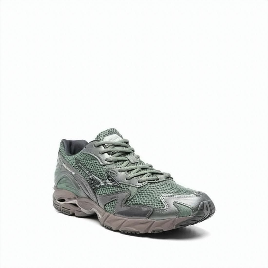 Mizuno Textured Mesh Sneakers With Synthetic Overlays