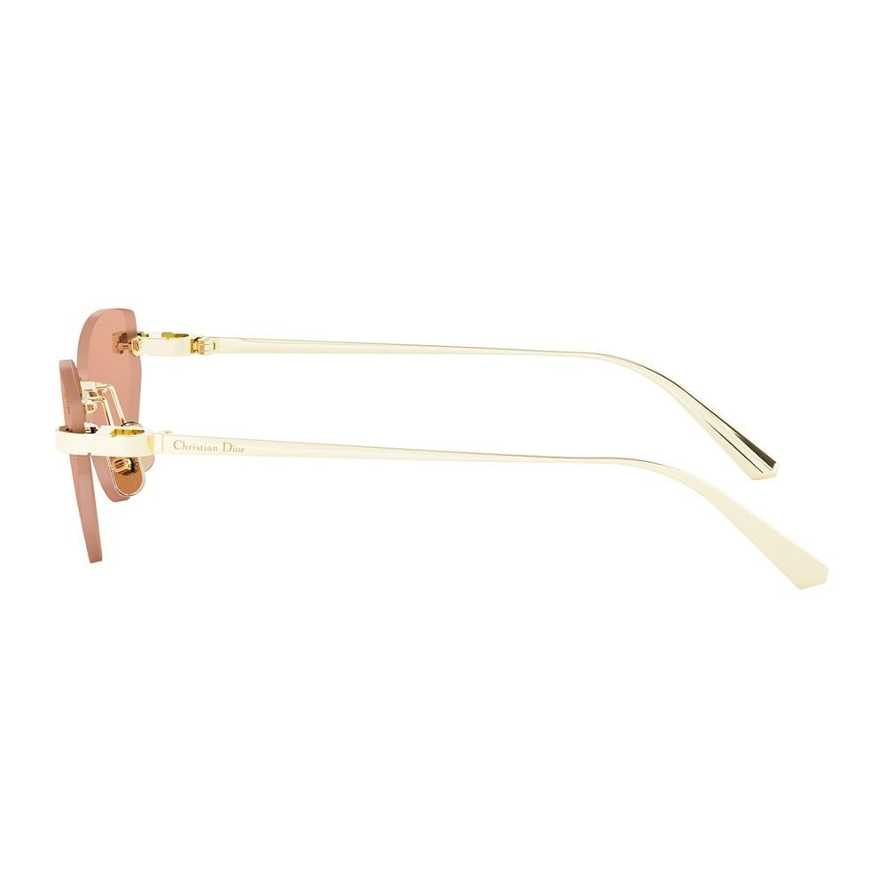 Dior C B5u Butterfly-Shape Gold-Tone Metal Cdior B5u Sunglasses