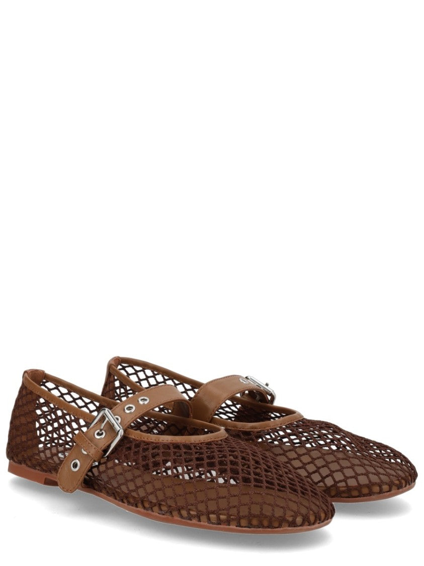 Senso Carina Mesh Fabric Silver Loafers