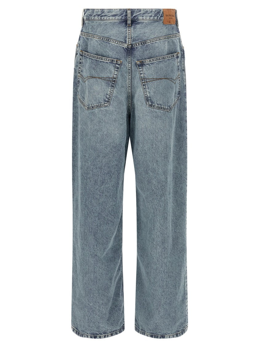 Balenciaga Wide Leg Jeans