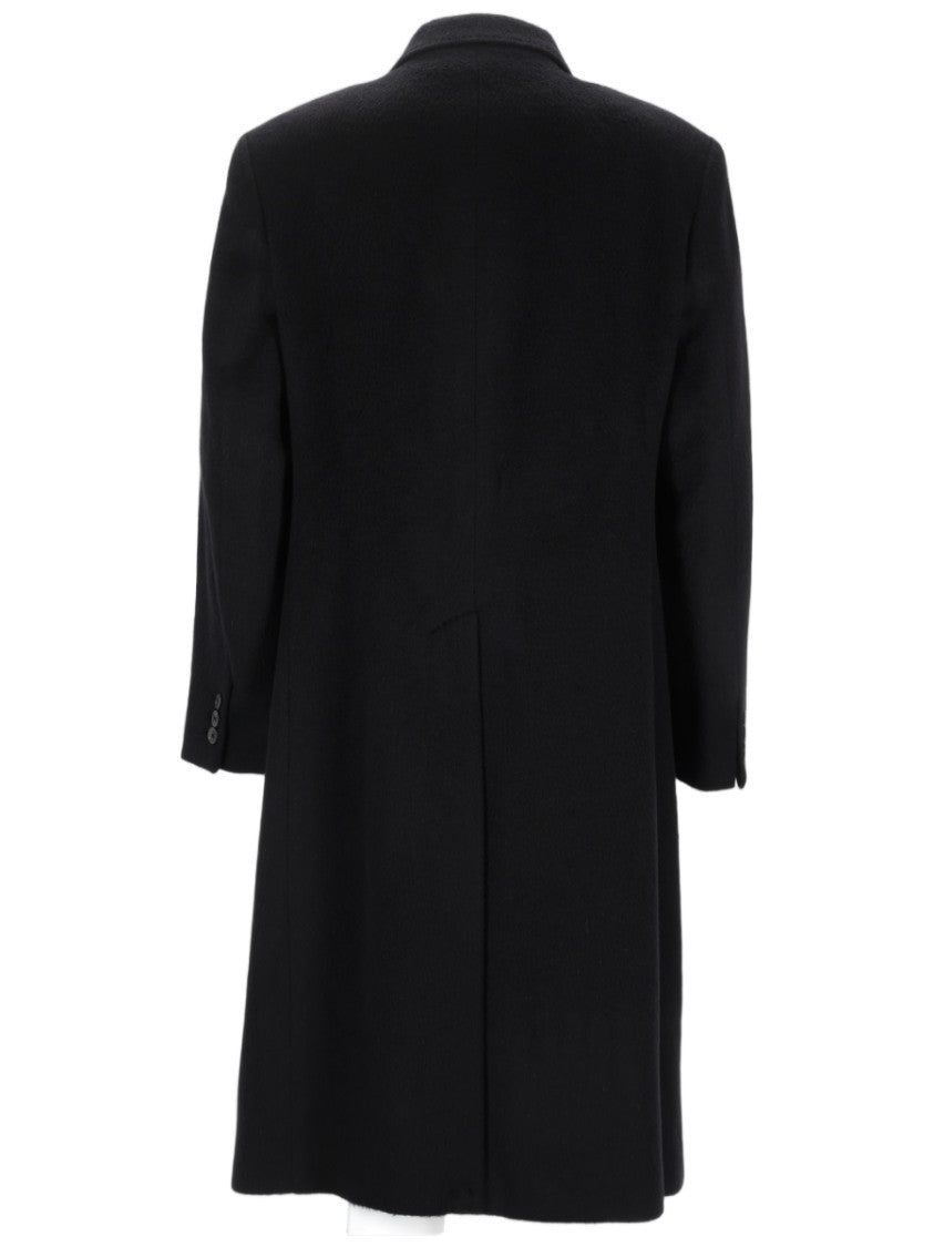 Our Legacy Whale Double-Breasted Mohair-Wool Blend Coat