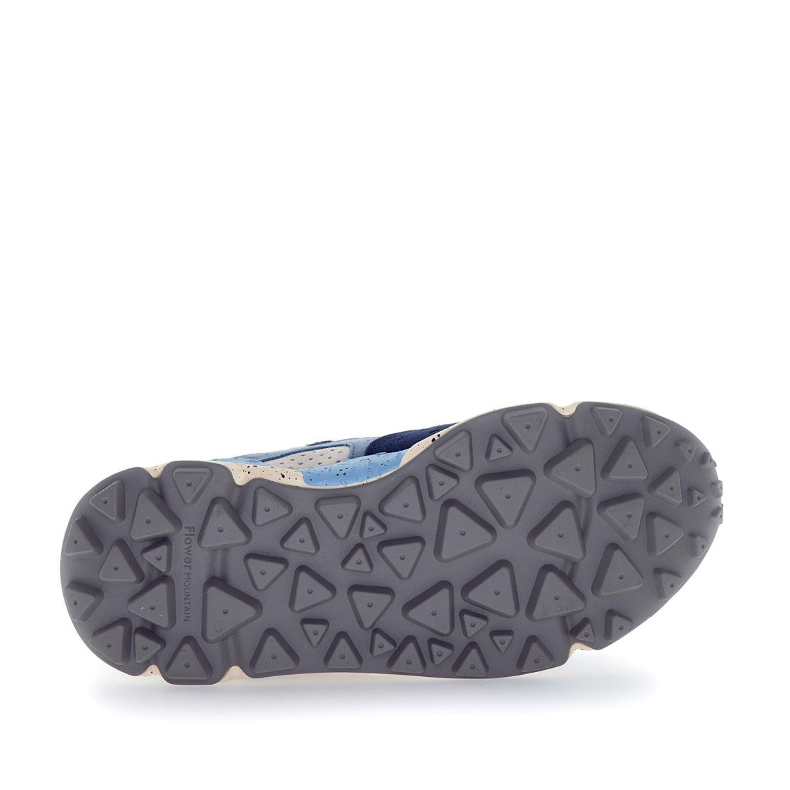 Flower Mountain Yamano 3 Sneakers - Light Blue With Herringbone Wool Fabric