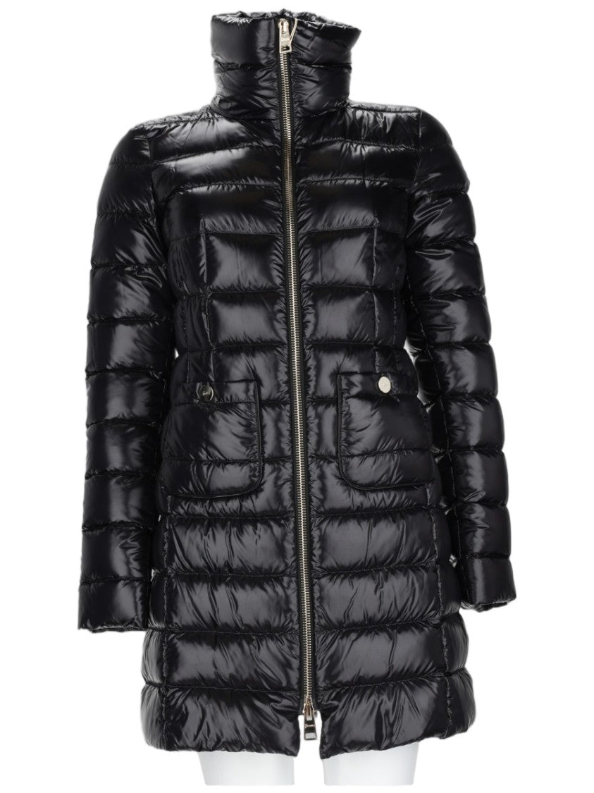 Herno Maria Glossy Quilted Long Down Jacket