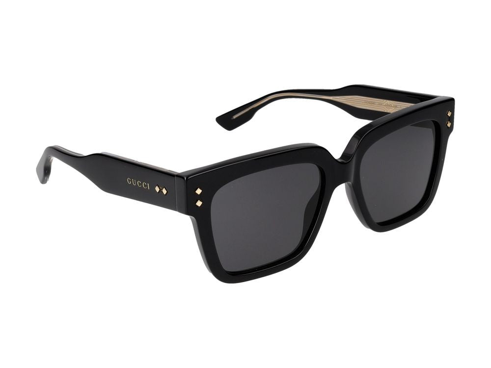 Gucci Black Gg1084s Square Acetate Sunglasses