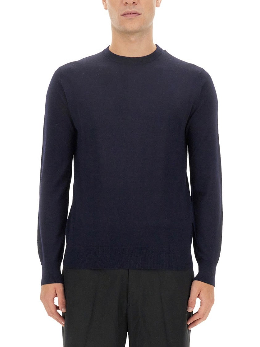 Ballantyne Black Wool Pullover
