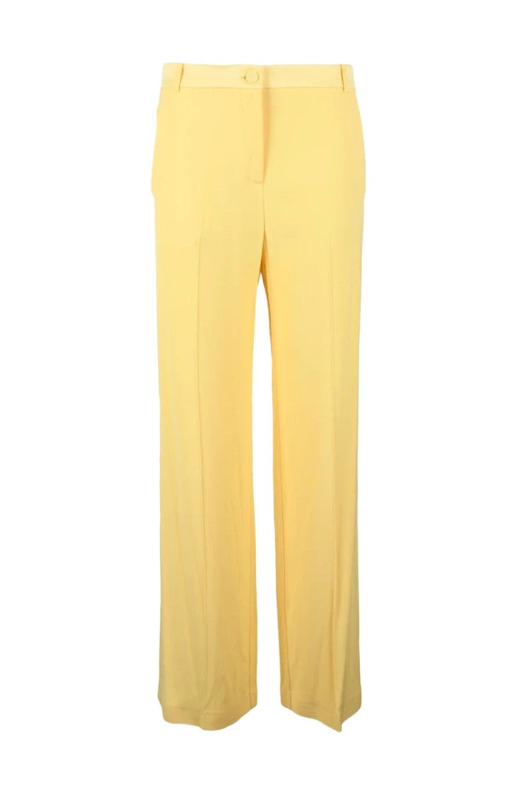 Patrizia Pepe Stretch Trousers - Yellow