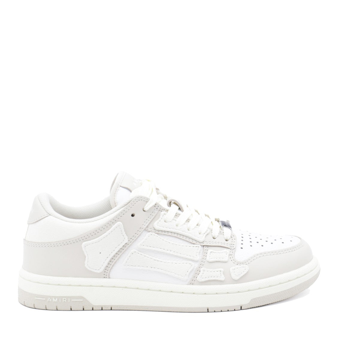 Amiri White Leather Laces Sneakers