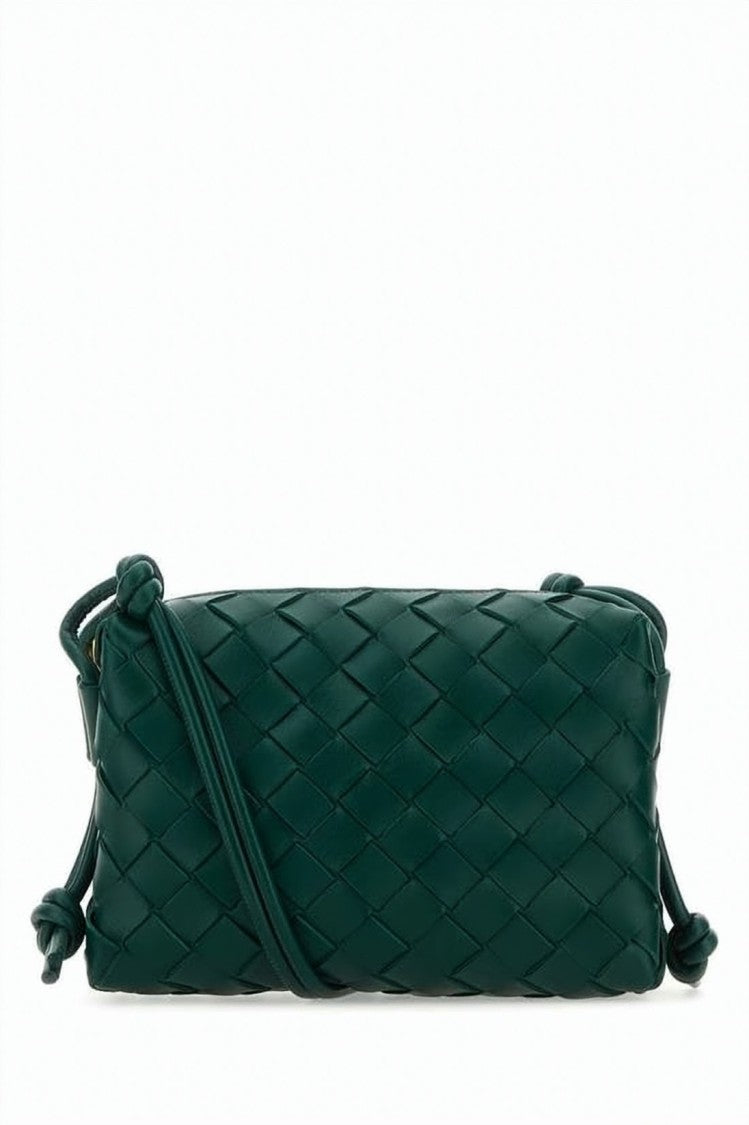 Bottega Veneta Mini Loop Camera Bag With Signature Woven Design