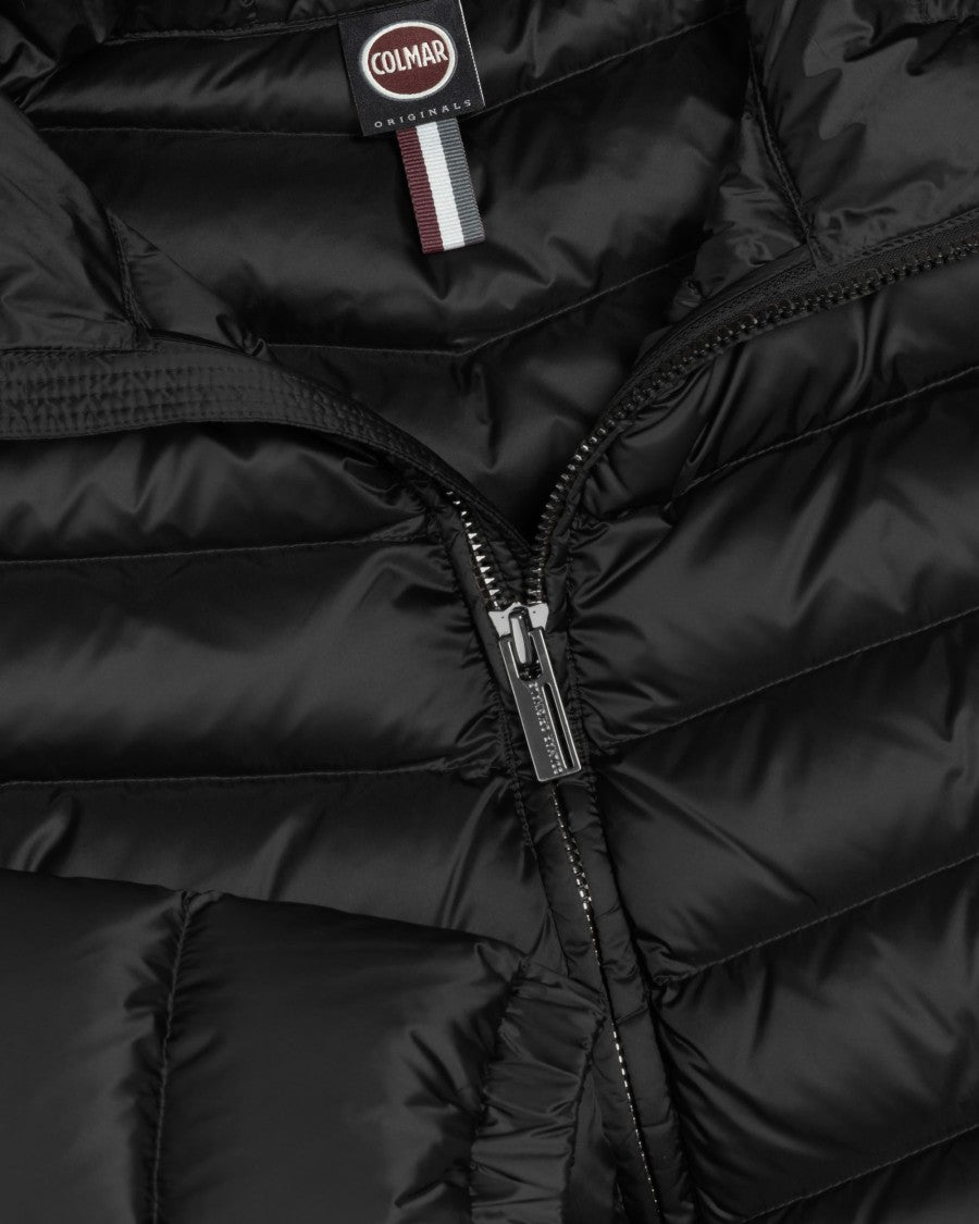 Colmar Originals Black Quilted Down Jacket With Hood