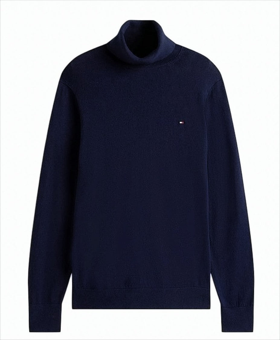 Tommy Hilfiger Pima Cotton And Cashmere Turtleneck Sweater