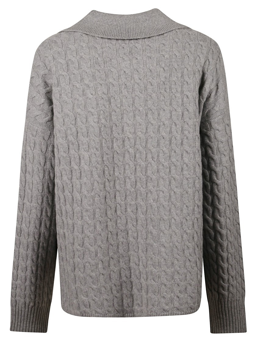 Ami Wool And Cashmere Polo Shirt L/S