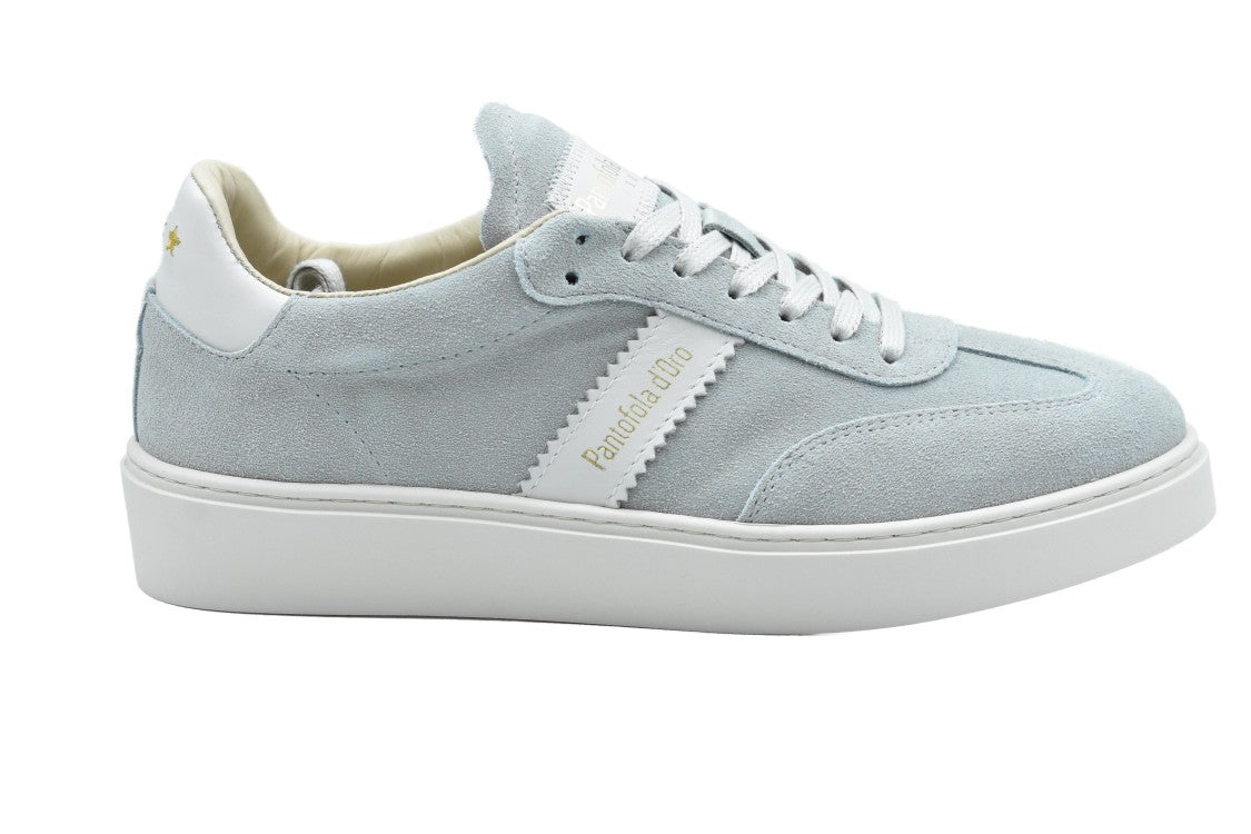 Pantofola D'oro Gray And White Laced Pantofola D'oro Shoes