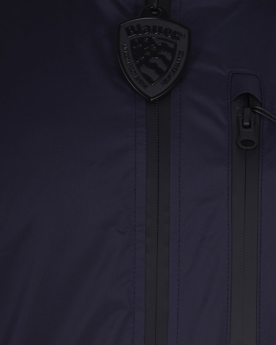 Blauer Blue Devon Jacket With Faux Fur Lining