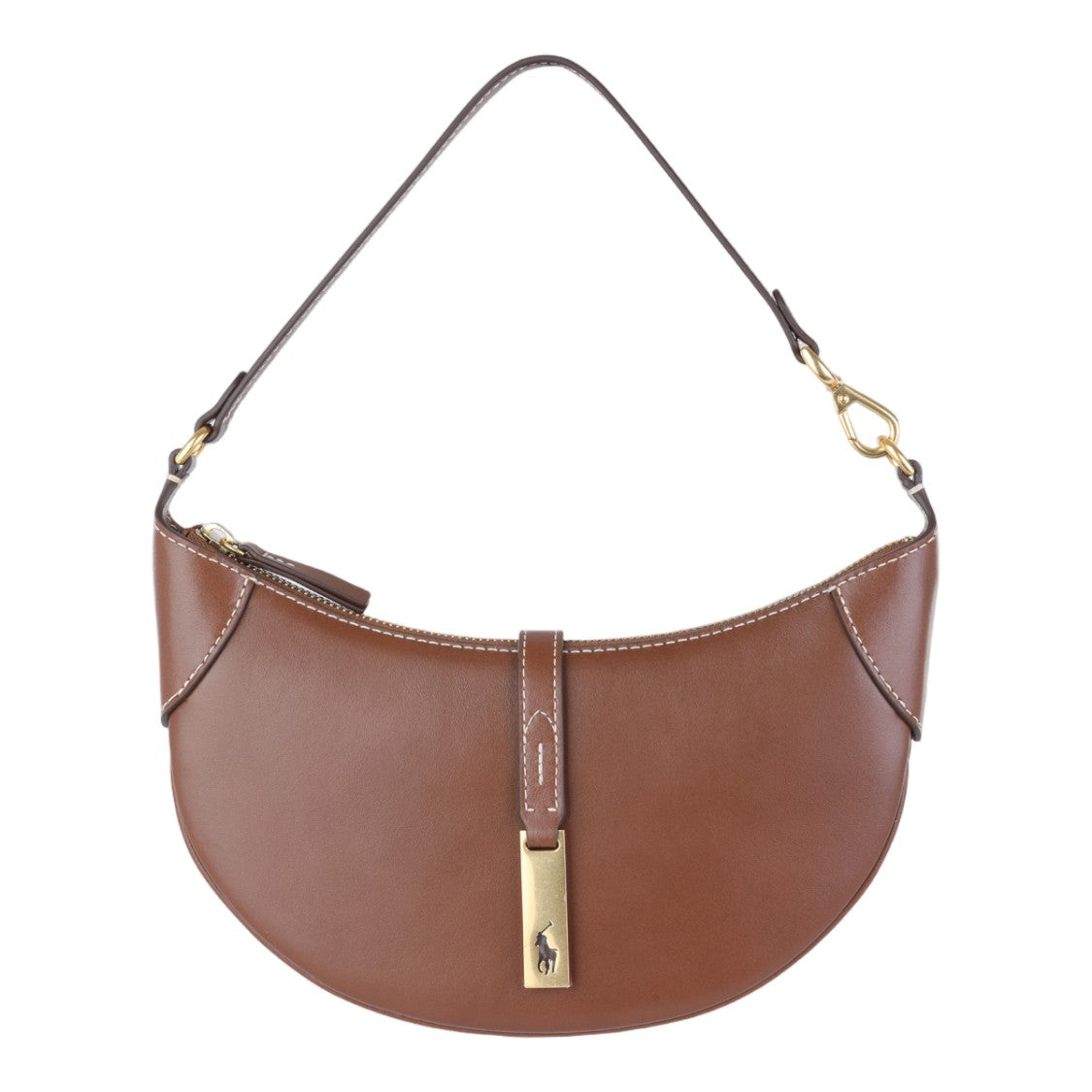 Polo Ralph Lauren Crescent-Shaped Shoulder Bag