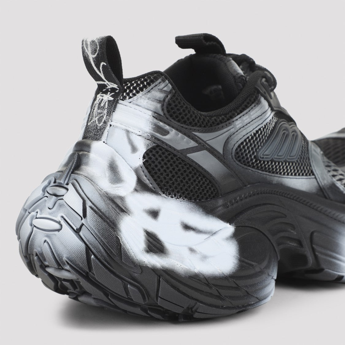 Balenciaga 6Xl Black Textile Sneakers