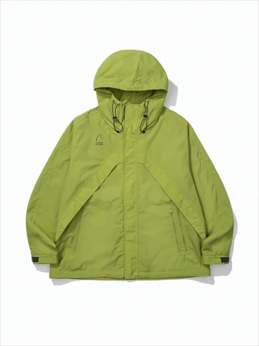 Sierra Designs Lightweight Hooded Jacket With Concealed Zipper