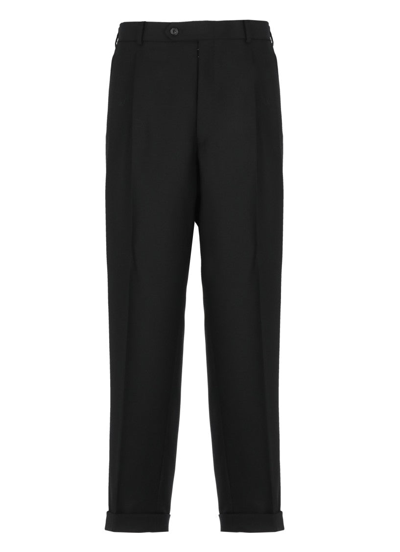Maison Margiela Black Wool Pants