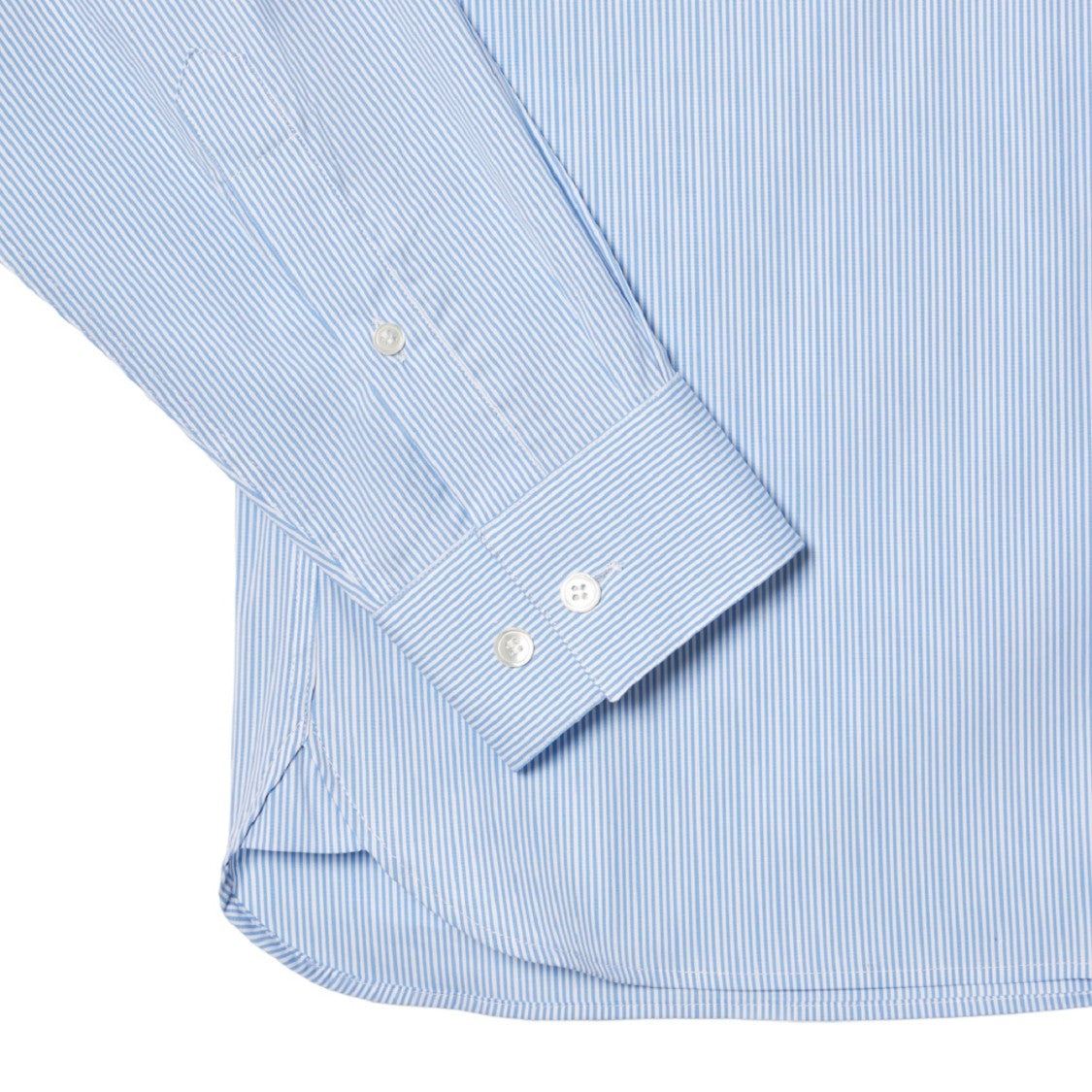 Lacoste Clear Blue Striped Slim Fit Shirt