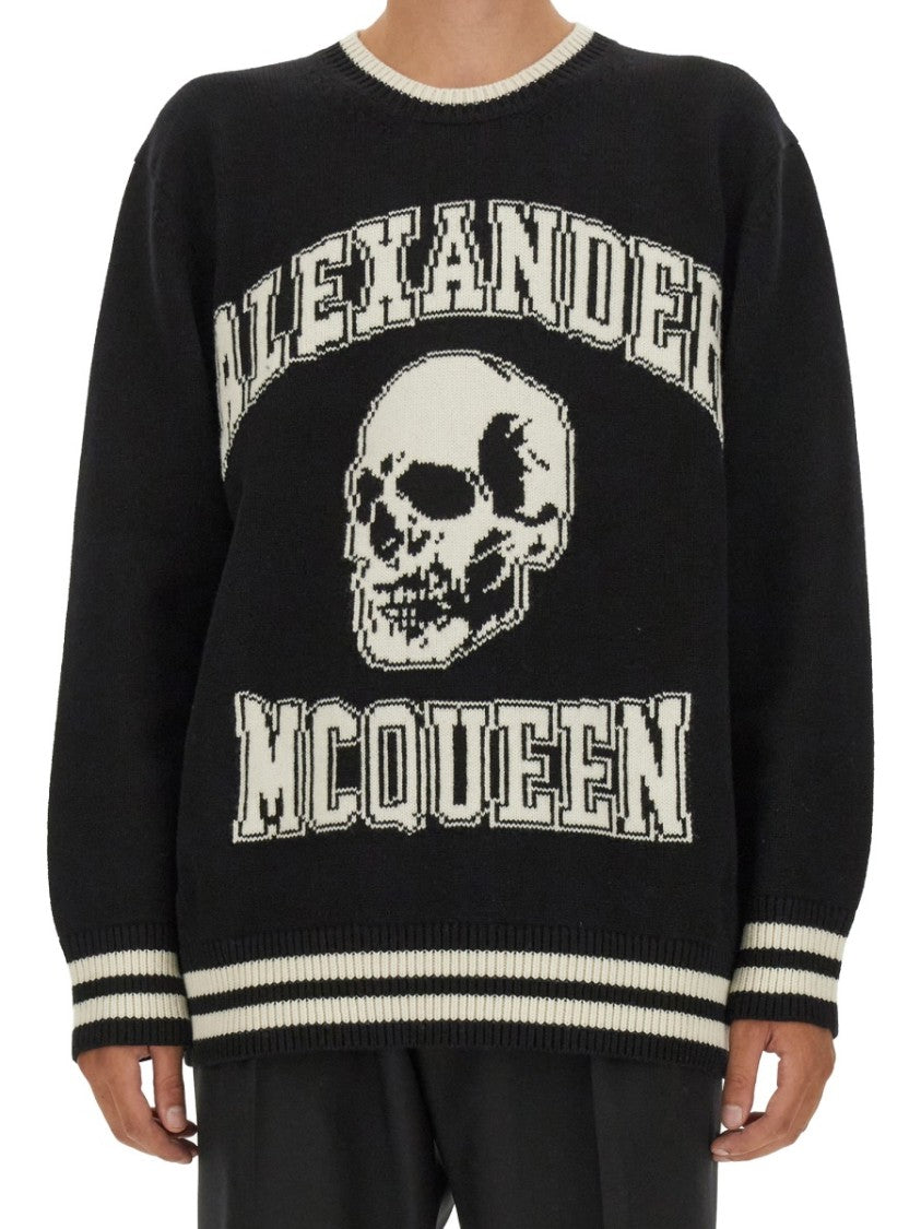 Alexander Mcqueen Varsity Sweater