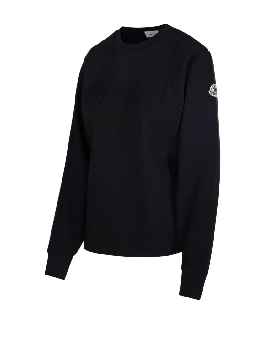 Moncler Long-Sleeve Top With Embossed Logo