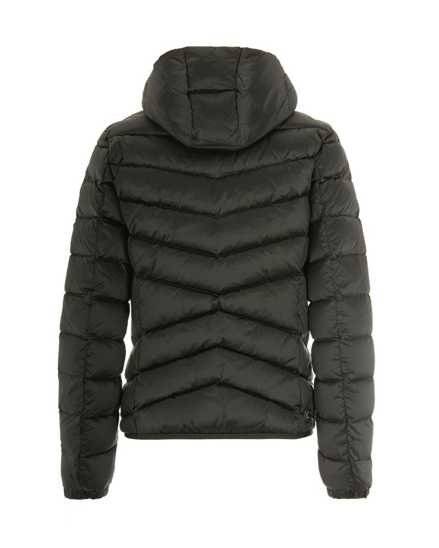 Colmar Grey Quilted Down Jacket With Hood
