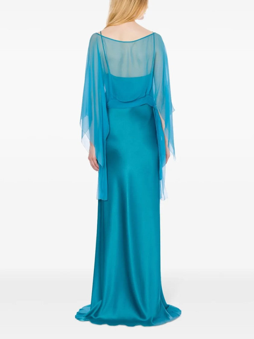 Alberta Ferretti Flowing Dress With Refined Feminine Silhouette