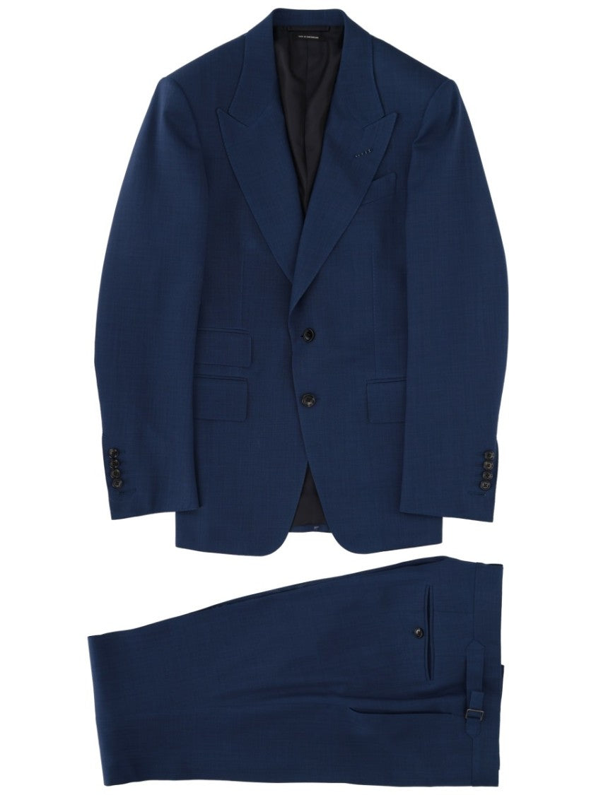 Tom Ford Deep Blue Tailored Straight Cut Suit