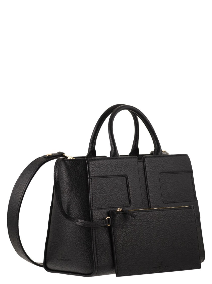 Elisabetta Franchi Large Tote Bag With Logo