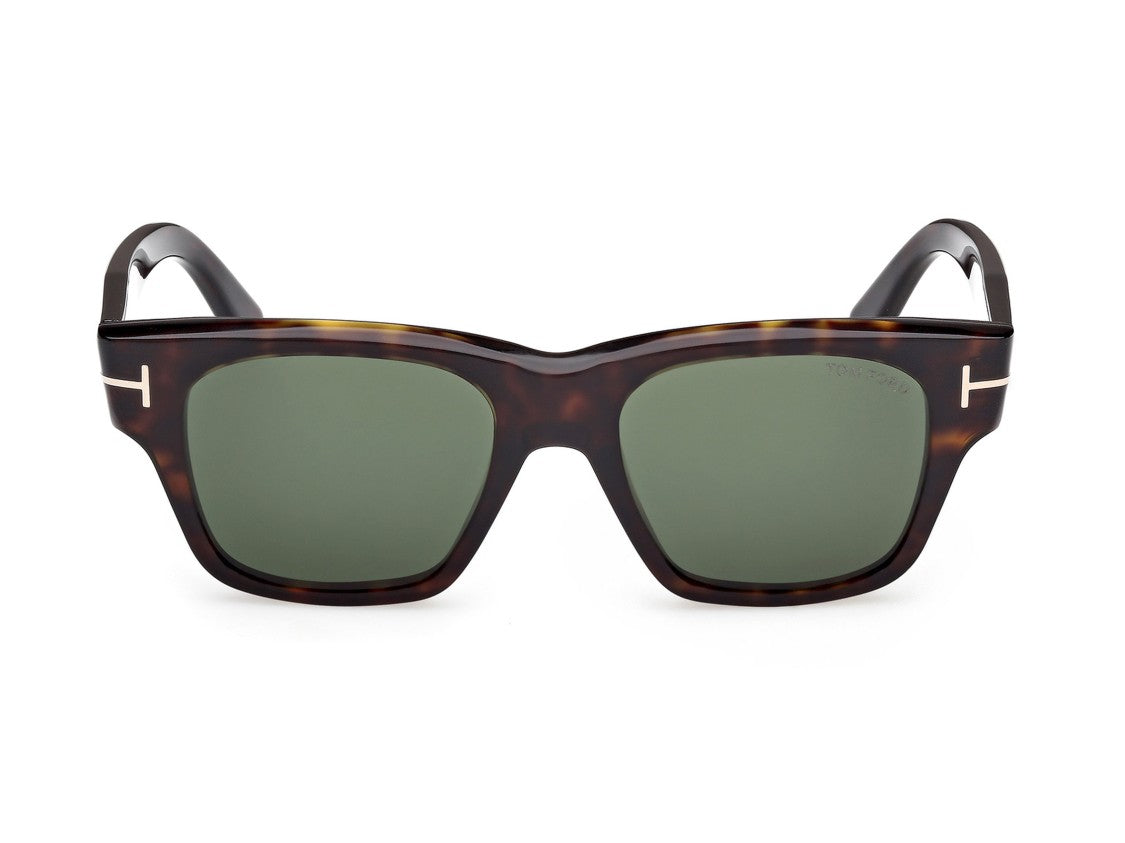 Tom Ford Tortoiseshell Ft1280 Oversized Square Acetate Sunglasses