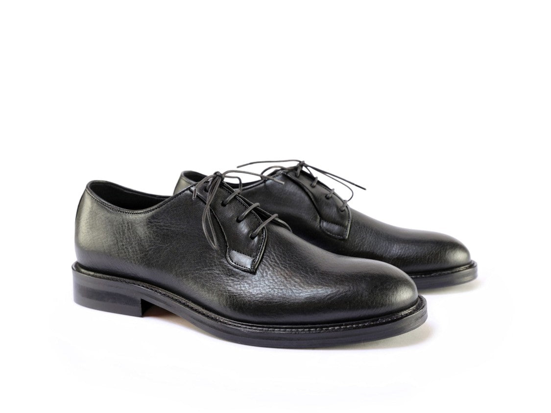Ton Gout Derby Volpe Nero Lace-Up Shoes With Durable Sole