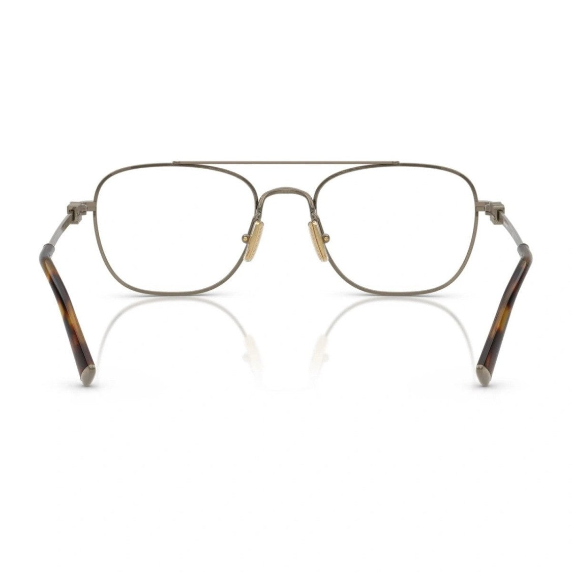 Miu Miu Old Gold 0Mu 51Wv Metal Pilot Sunglasses