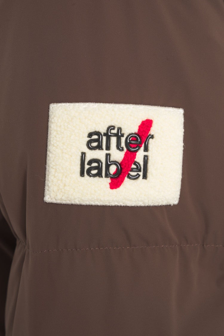 After Label Quilted Down Jacket With Tailored Drawstring And Functional Pockets